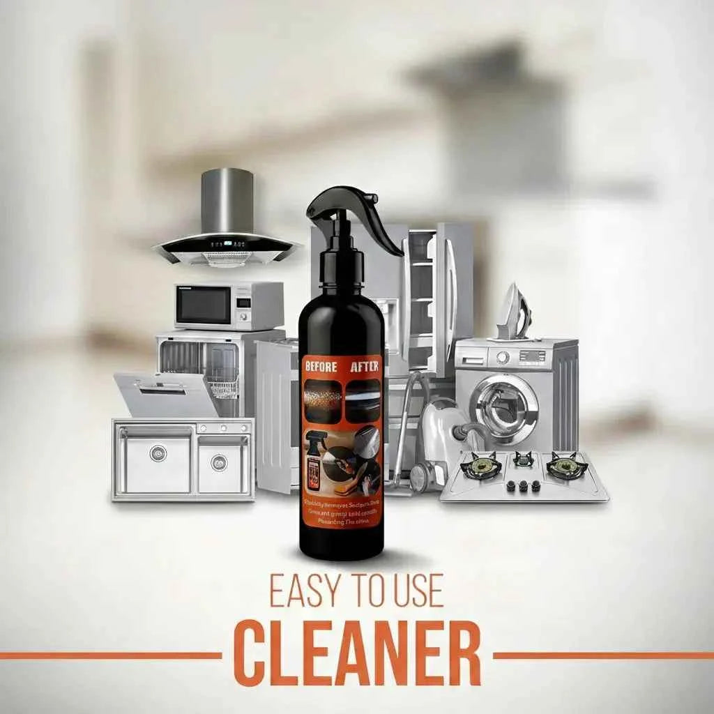 Glam Gas Appliance Cleaner Spray – One Spray for a Spotless Steel Finish
