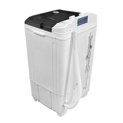 Crown Washing Machine WM M-1070 Single Tub Low noise design Brand Warranty Black - Onestopmall.pk