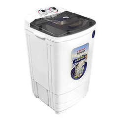 Crown Washing Machine WM M-1070 Single Tub Low noise design Brand Warranty Black - Onestopmall.pk