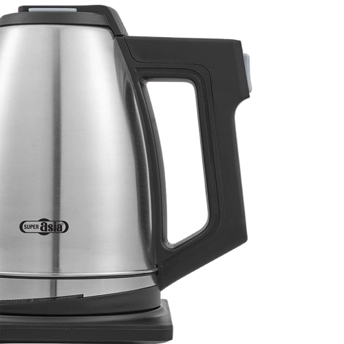 Super Asia Ek-1520 Electric Kettle Stainless Steel Kettle With Blue Indicator Brand Warranty