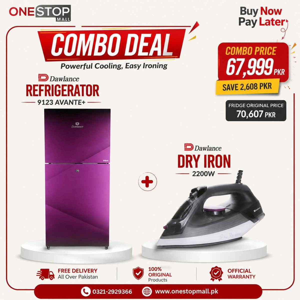 2 items Combo Deal Discount Offer