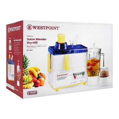 Westpoint Juicer Blender Drymill WF-7901GL Brand Warranty