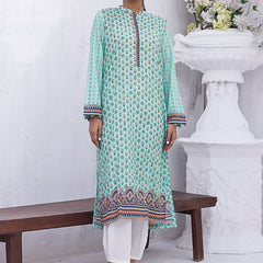 01 Piece Unstitched Printed Lawn Shirt - Lakhany