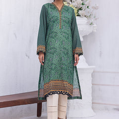 01 Piece Unstitched Printed Lawn Shirt - View 3 - Lakhany