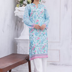 01 Piece Unstitched Printed Lawn Shirt - View 3 - Lakhany