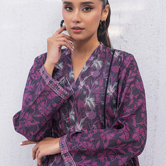 01 Piece Unstitched Printed Lawn Shirt - View 4 - Lakhany