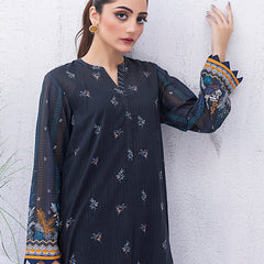 01 Piece Unstitched Printed Lawn Shirt - View 4 - Lakhany