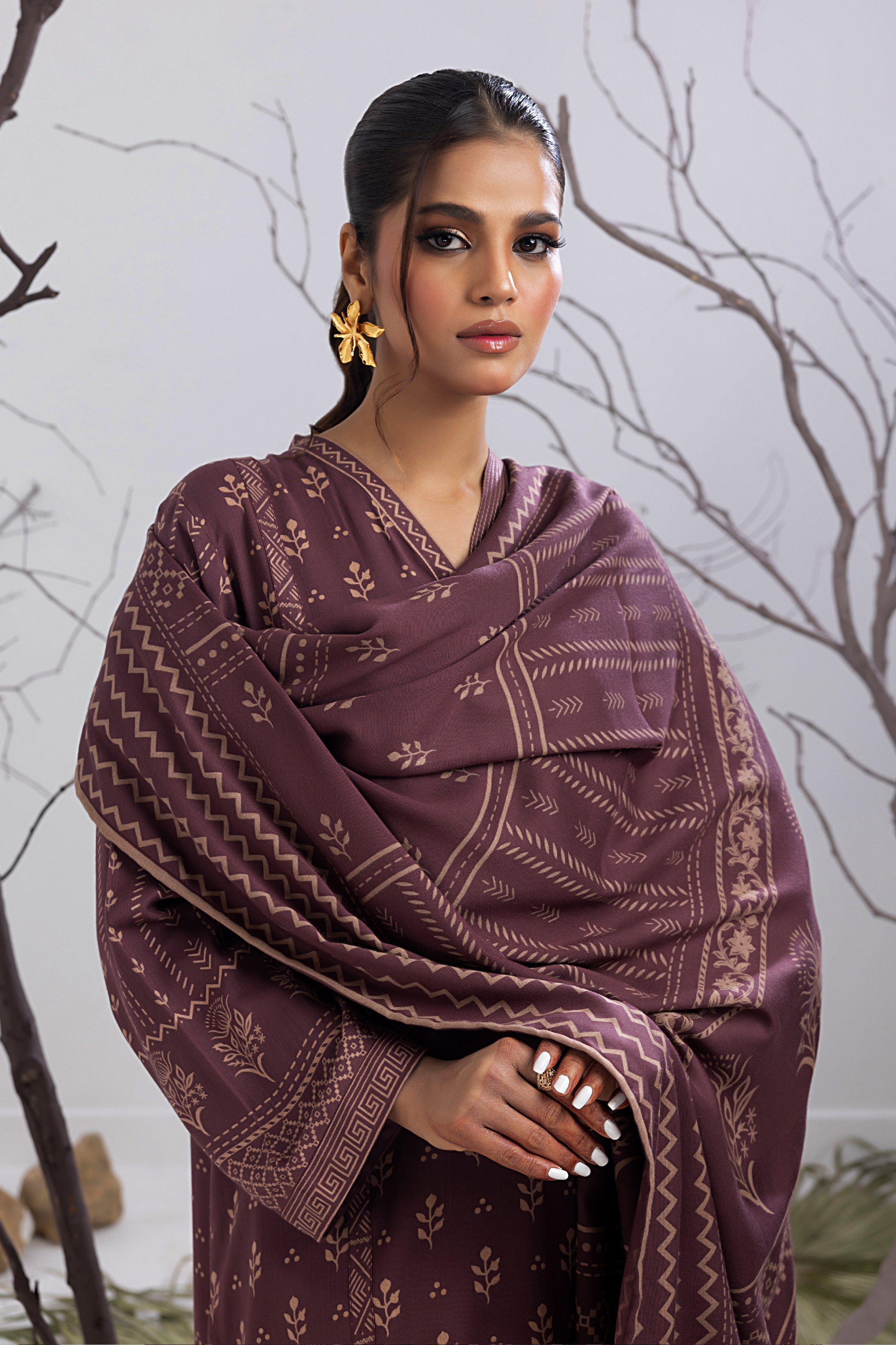03 Piece Ready to Wear Cashmi Prints