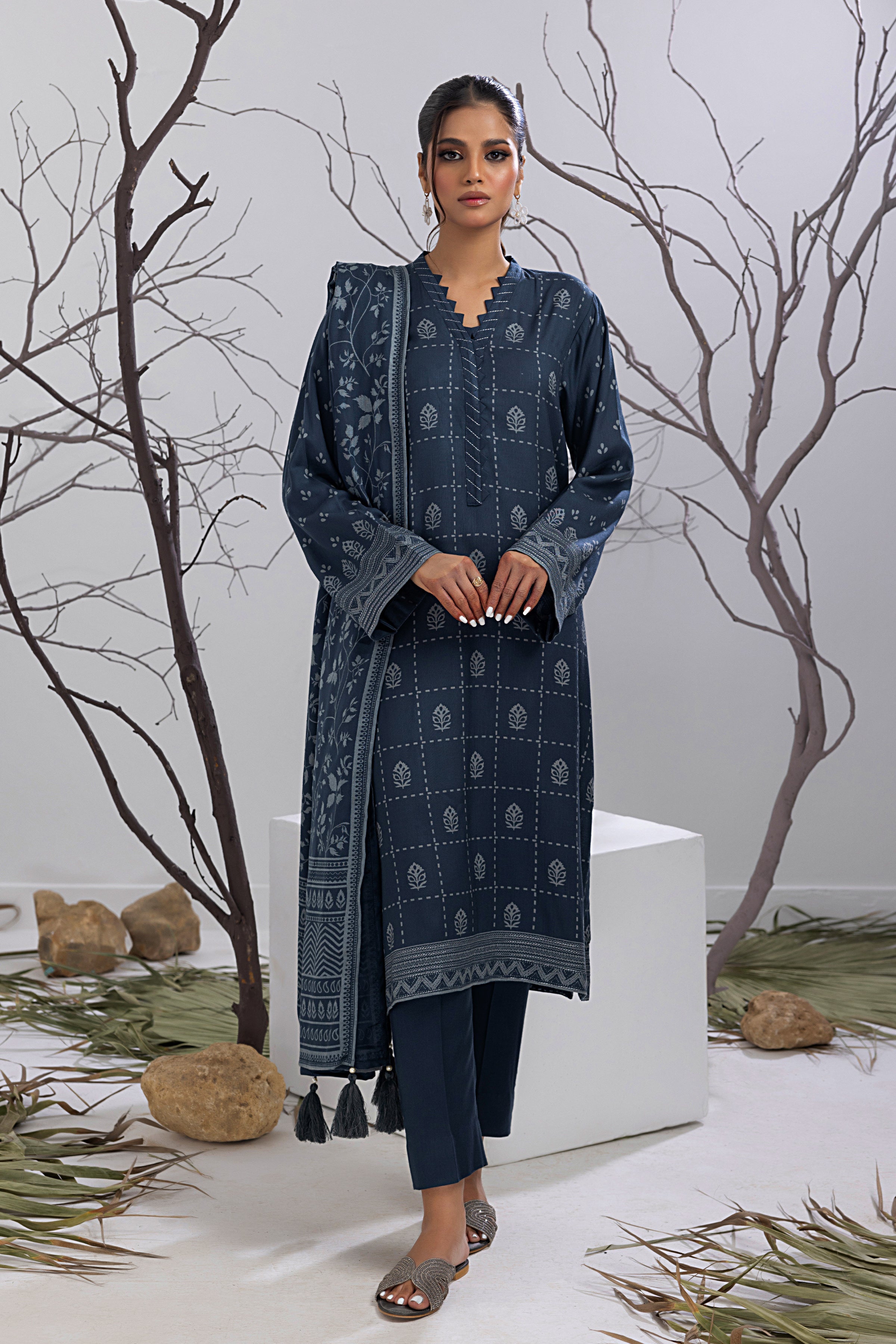 03 Piece Ready to Wear Cashmi Prints