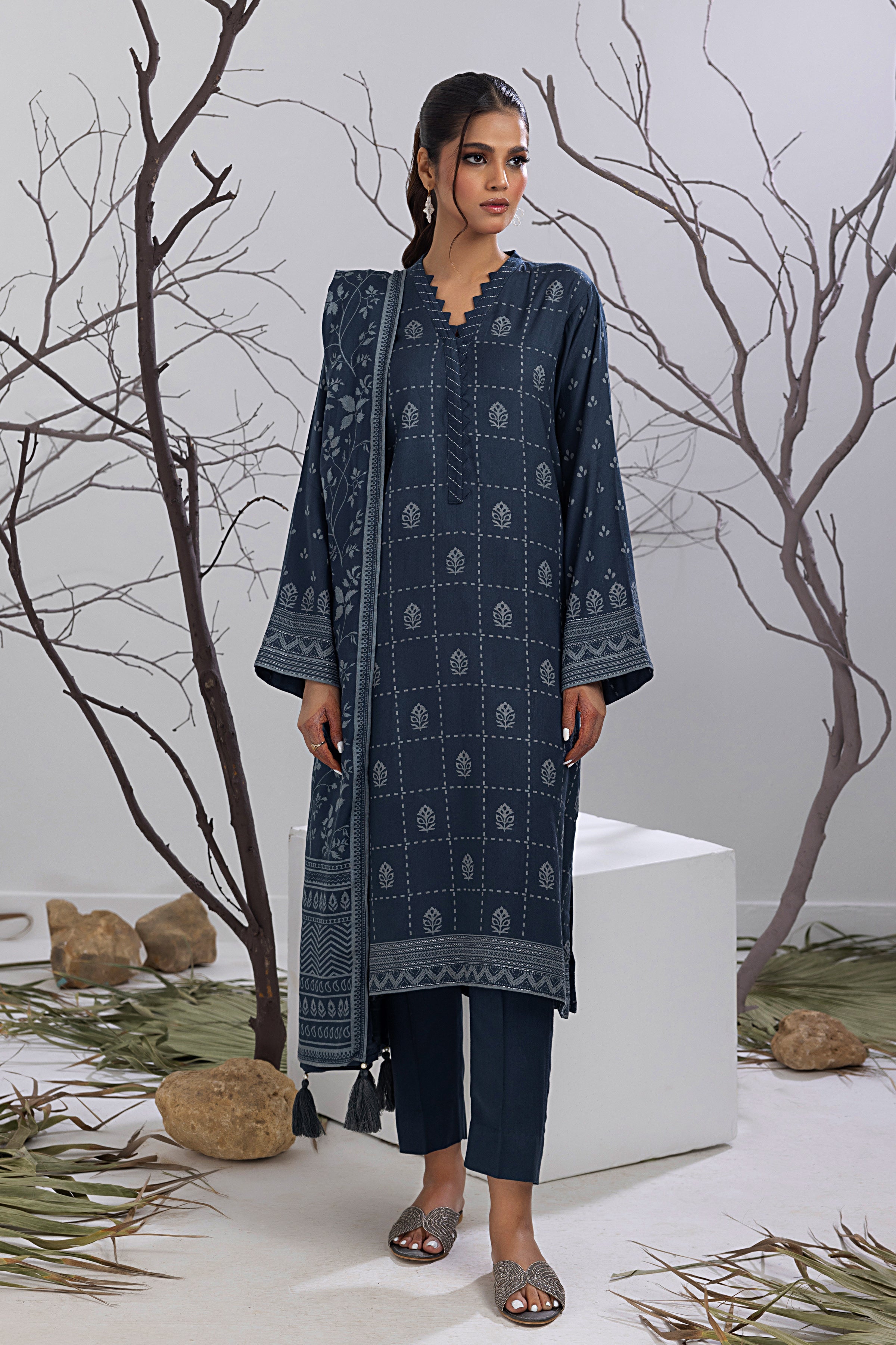 03 Piece Ready to Wear Cashmi Prints
