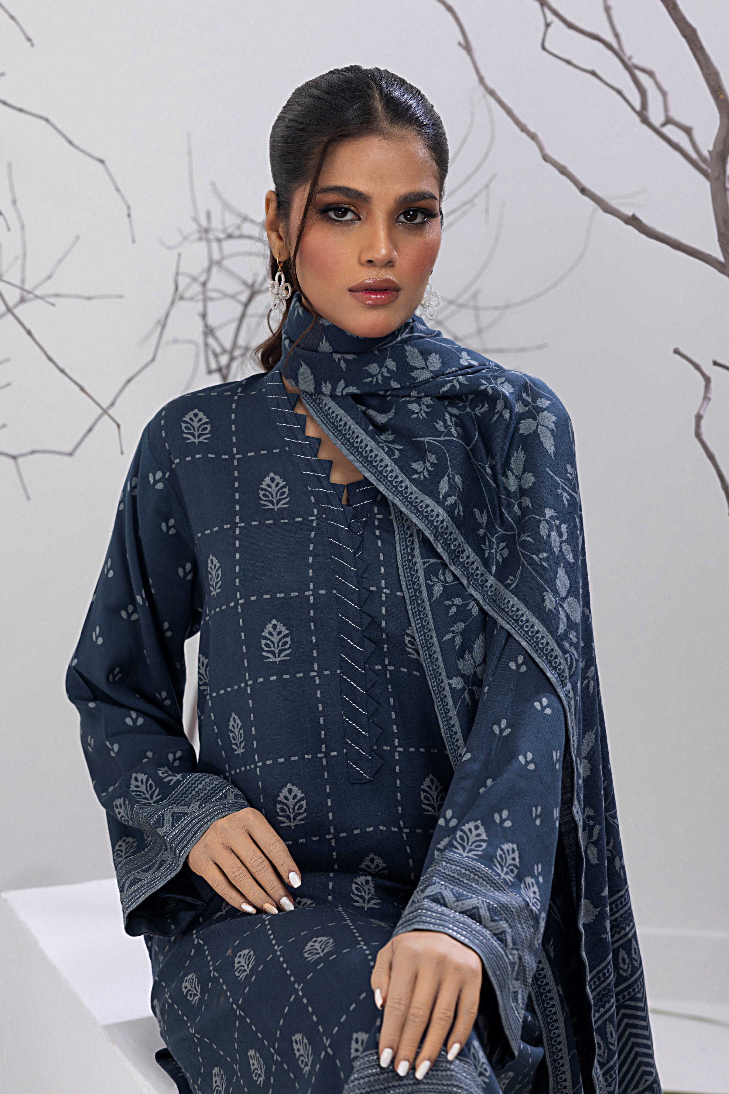 03 Piece Ready to Wear Cashmi Prints