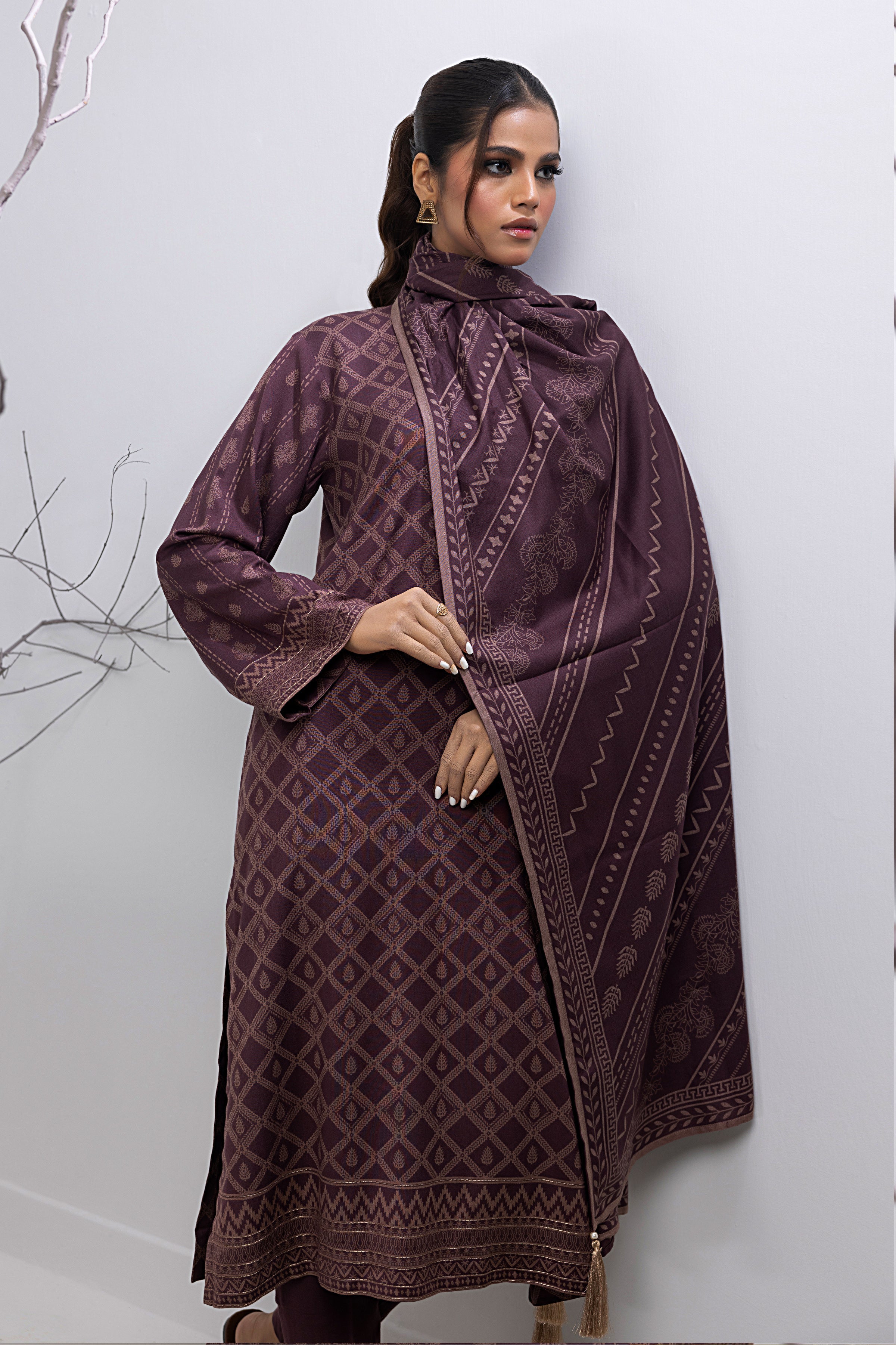03 Piece Ready to Wear Cashmi Prints