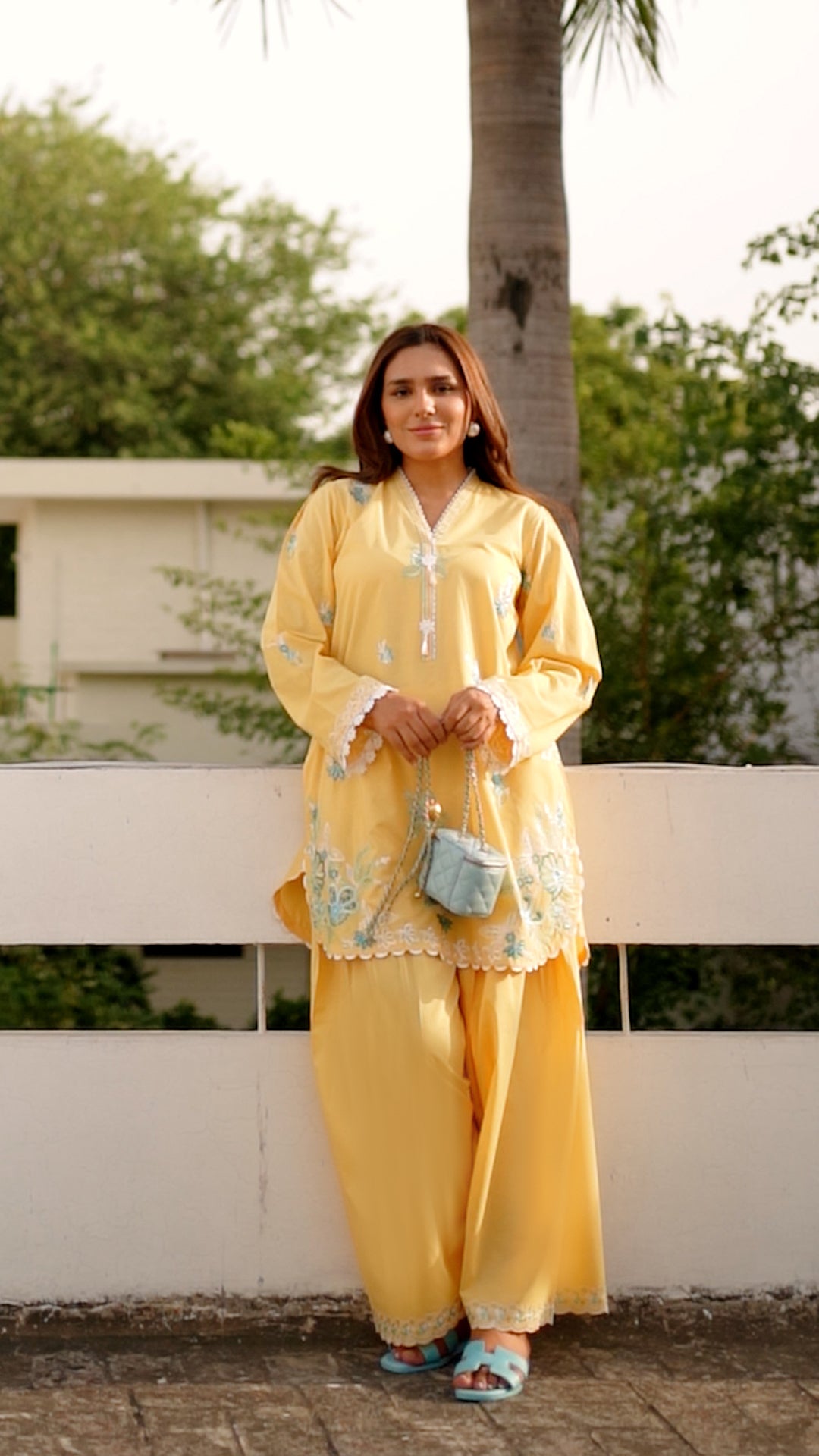 02 Piece Unstitched Embroidered Shirt with Trouser - View 5 - Lakhany