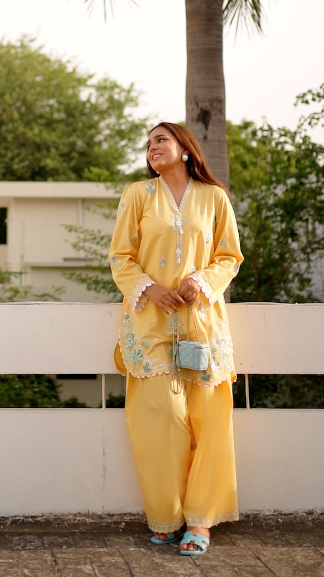 02 Piece Unstitched Embroidered Shirt with Trouser - View 3 - Lakhany