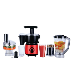 Grace National Food Processor Kitchen Master Unbreakable jug. chopper Dry Mill.Plastic Jar & Vegetable Cutter Meat Blade 2 Year Motor Warranty