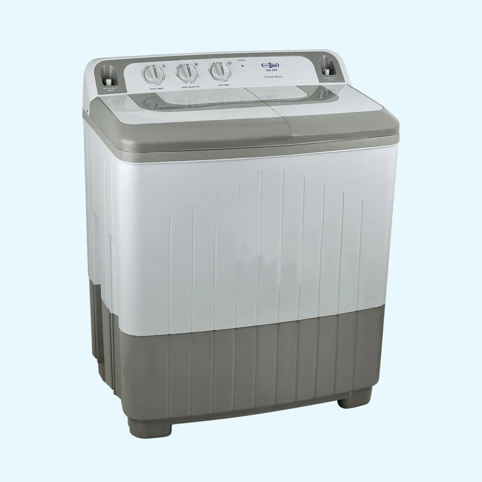 Super Asia Washing Machine SA-280 Grand Wash Washing Capacity 10 kg Brand Warranty