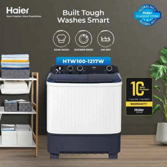 Haier Washing Machines Twin Tub Series HTW100-1217 Capacity 10KG Brand Warranty