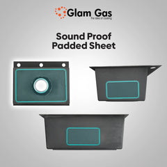 Glam Gas Sink Lifestyle-11 Single Kitchen Bowl Stainless steel sink Brand Warranty