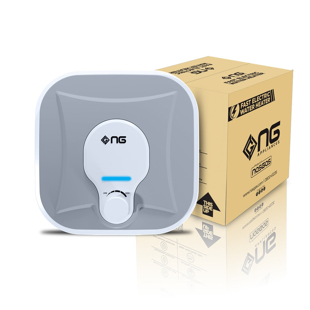 Nasgas Electric Geyser 12 Liter SEM 120 Semi Instant Electric Water Heater 1 Year Brand Warranty