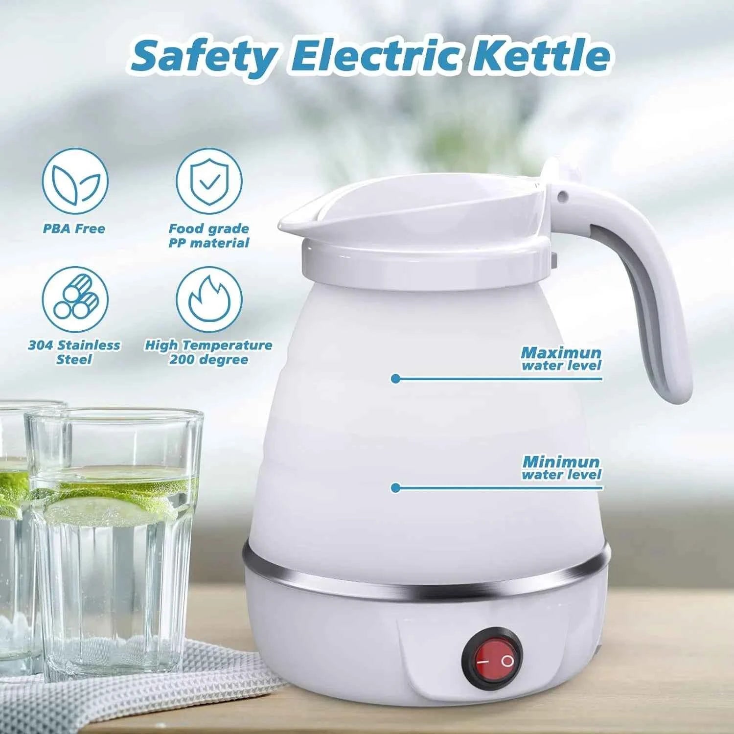 RAF Electric Kettle Fast Water Boiling Portable Mini Travel Kettle