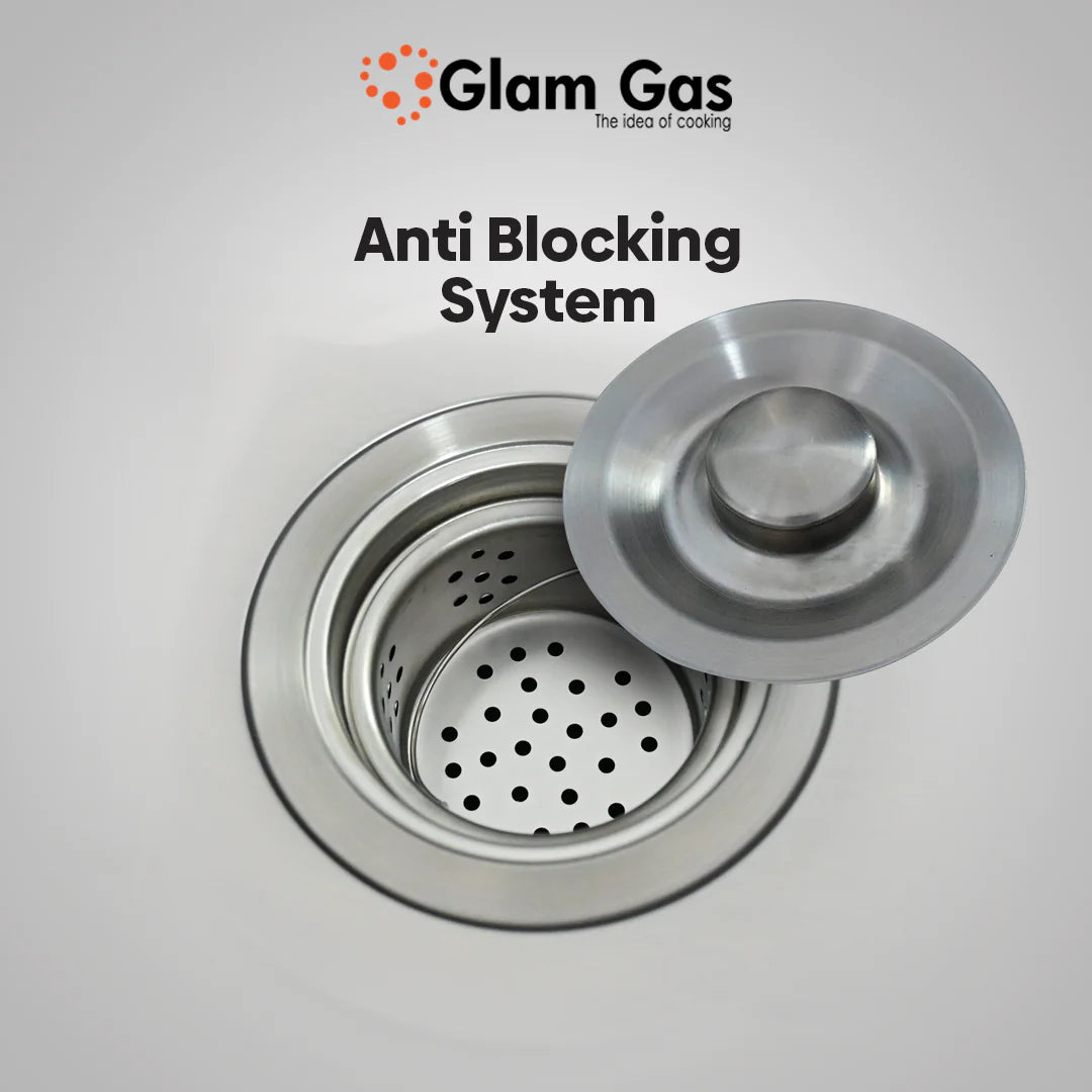 Glam Gas Sink Lifestyle-11 Single Kitchen Bowl Stainless steel sink Brand Warranty