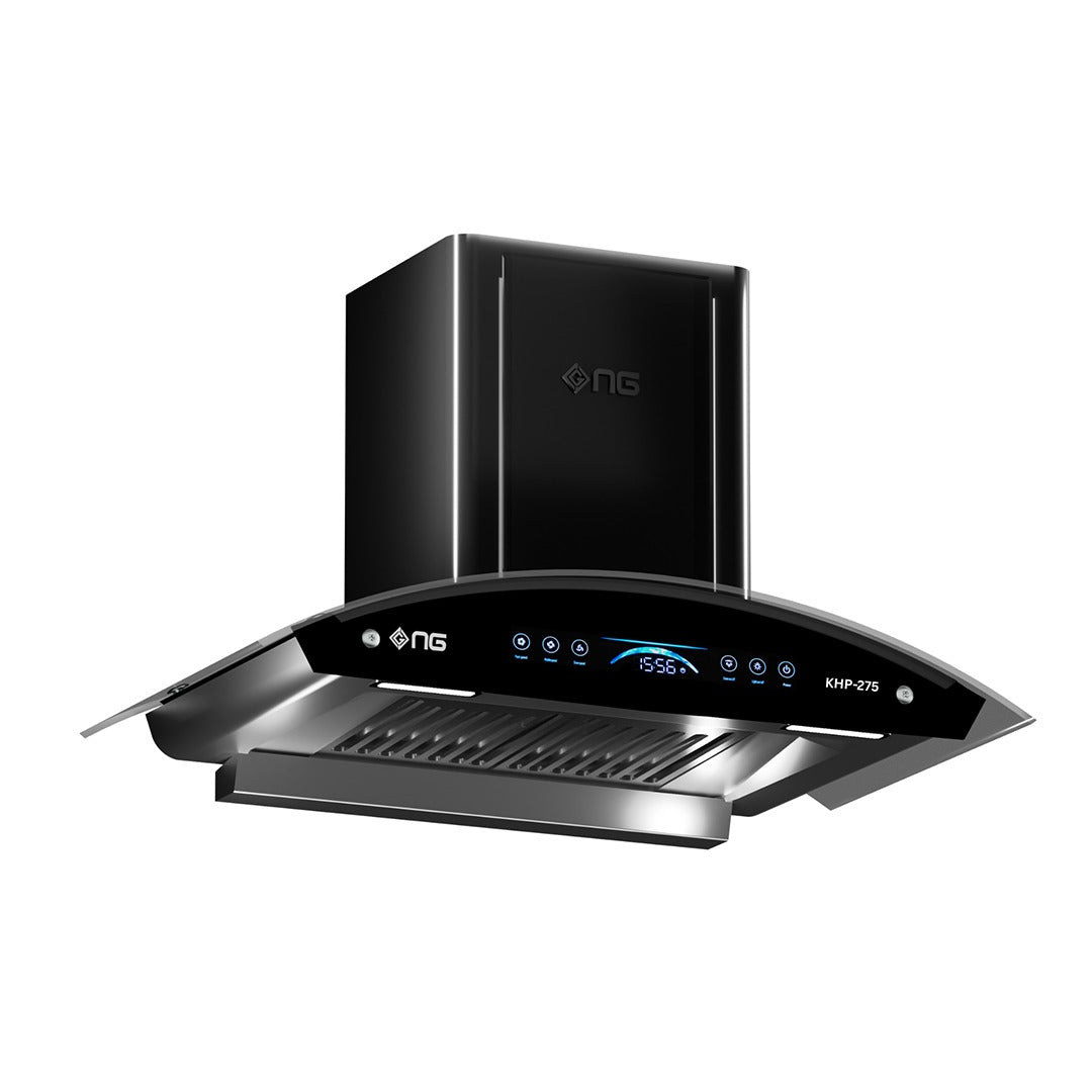 Nasgas Kitchen Hood KHD-275 Size 29 inch Touch Panel Front & top 5mmTempered Glass 1 Year Brand Warranty