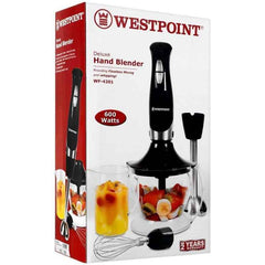 Westpoint Hand Blender 3 in 1 WF-4201 Brand Warranty