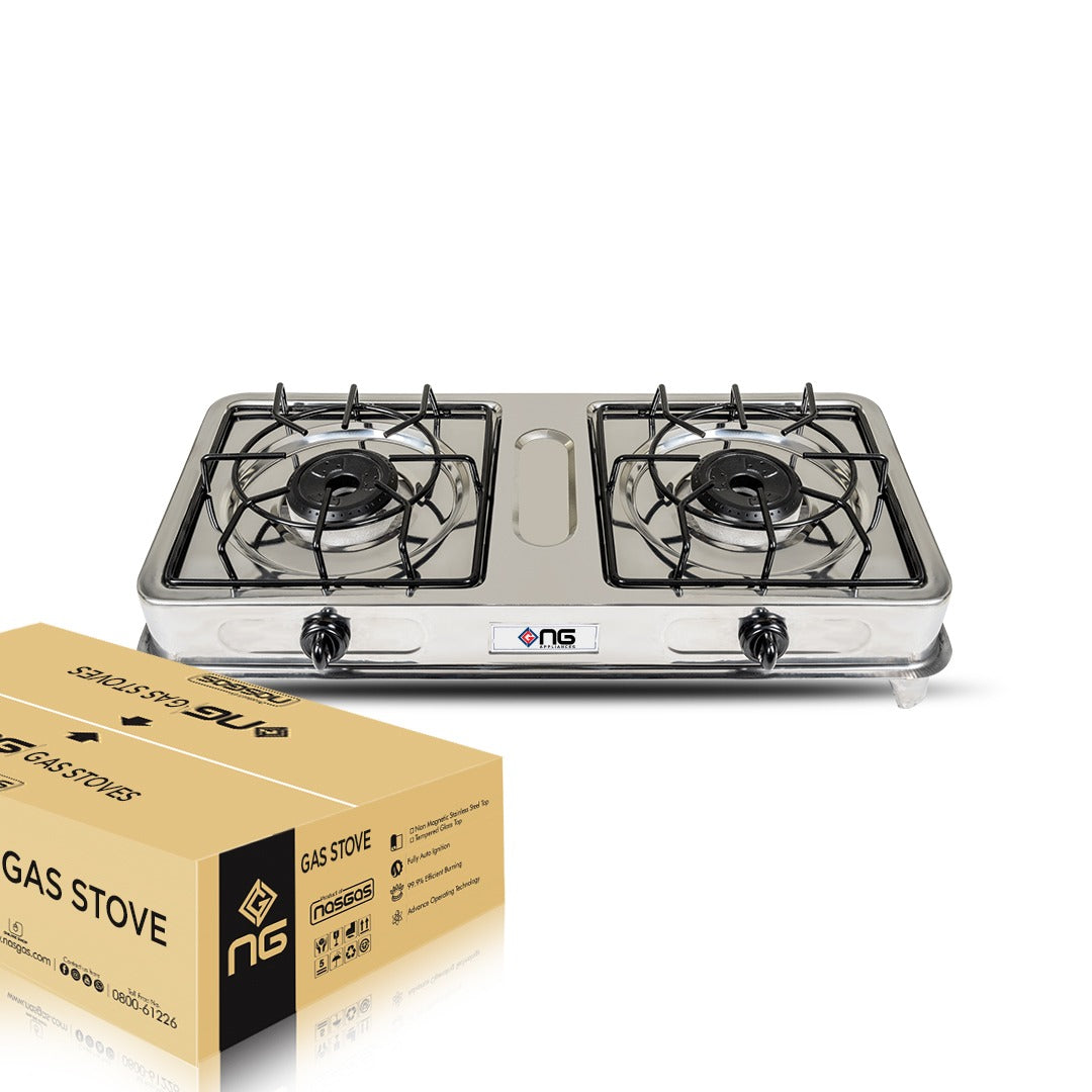 Nasgas Gas Stoves DG-112 Steel Square trivets Powder Paint coated 1 Year Brand Warranty