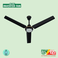Super Asia Ceiling Fan Jazz Plus Modle Inverter AC DC  Fan 56 Inch 35 watts 99.9% Pure Copper Wire Brand Warranty