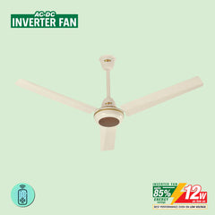 Super Asia Ceiling Fan Jazz Plus Modle Inverter AC DC  Fan 56 Inch 35 watts 99.9% Pure Copper Wire Brand Warranty