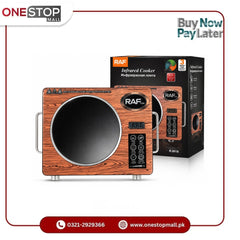 RAF R-8027 Electric Stove 1000W Cooking Hot Plate With Temperature Control Overheat Protection On