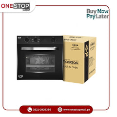 NasGas NG-553 Built-in Professional Baking Oven-65L Electric With Central Heating & Turbo Fan