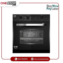 NasGas NG-553 Built-in Professional Baking Oven-65L Electric With Central Heating & Turbo Fan