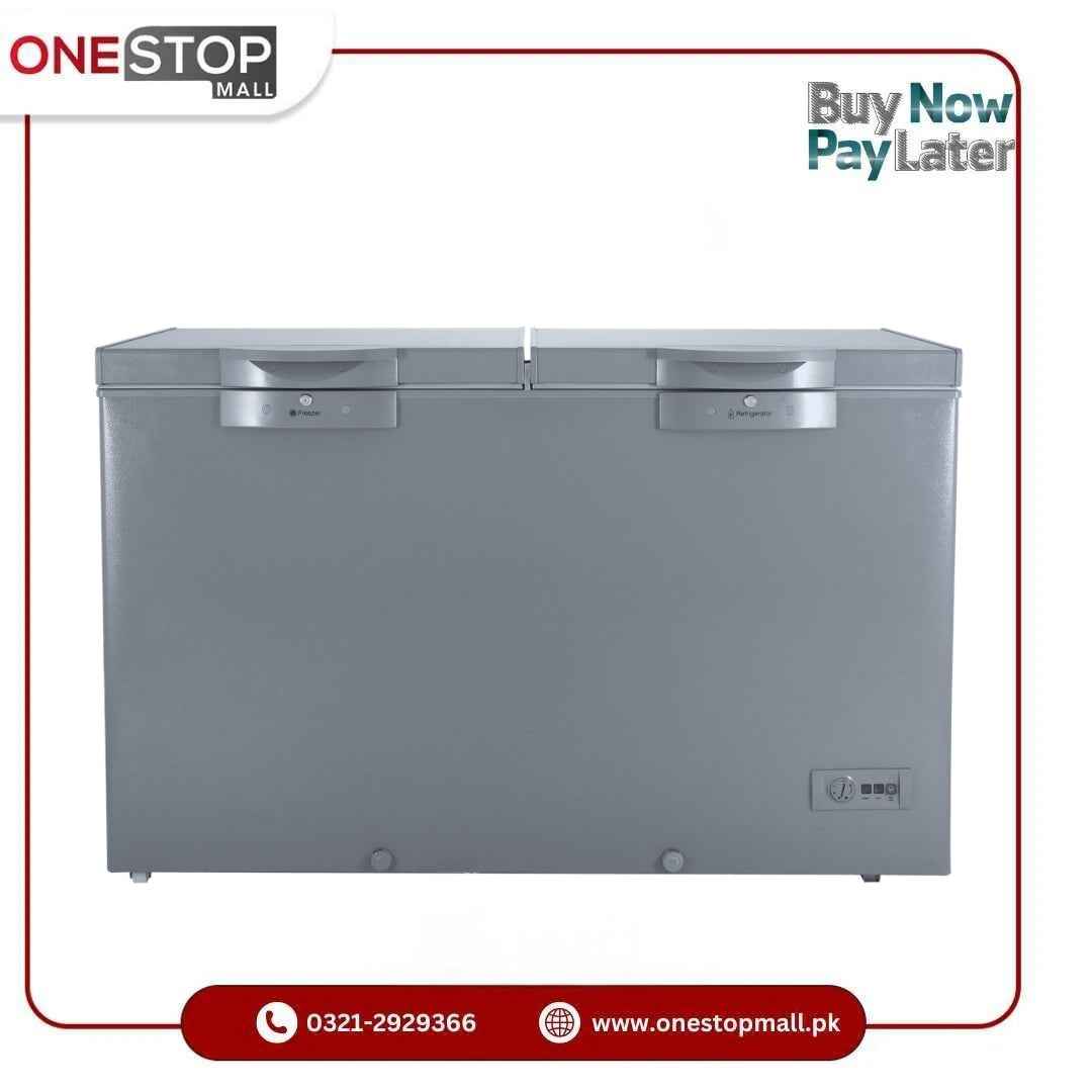 Dawlance Deep Freezer 91998 Signature Inverter Grey Twin Door Freezer Brand Warranty