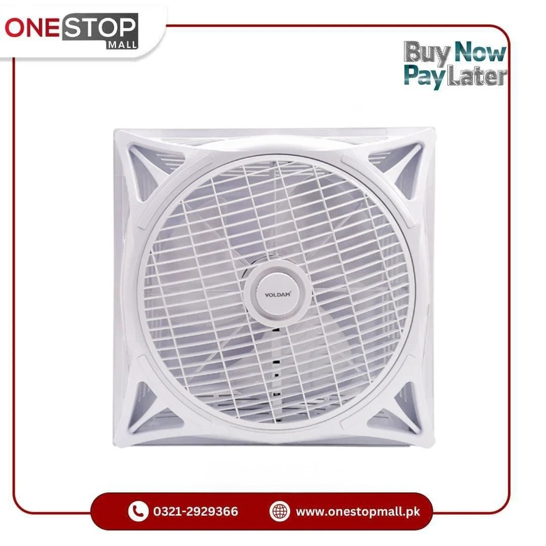 Voldam False Ceiling Fan 18" 2x2 Super Slim Energy Efficient