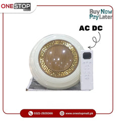 Leeds Ceiling Fan AC DC Platinum MODEL 56'' Advanced AC DC Inverter Technology