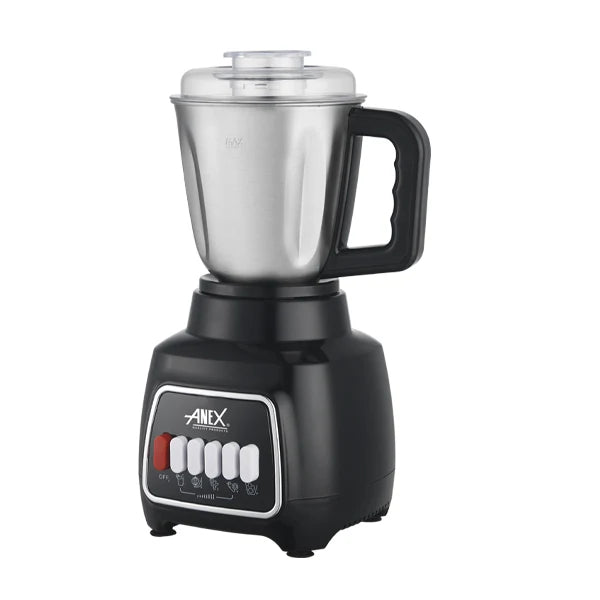 ANEX AG-6139SS Blender Grinder 2 in 1 Stainless Steel Blades Brand Warranty