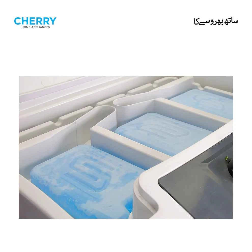 Cherry Room Air Cooler CR-3000 220 Volt 80 Liters Ice Box 6 Bottles Brand Warranty
