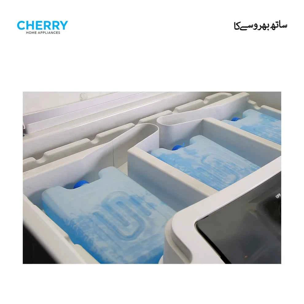 Cherry Room Air Cooler CR-3200 DC 12 Volt 80 Liters Ice Box 3 Bottles Brand Warranty