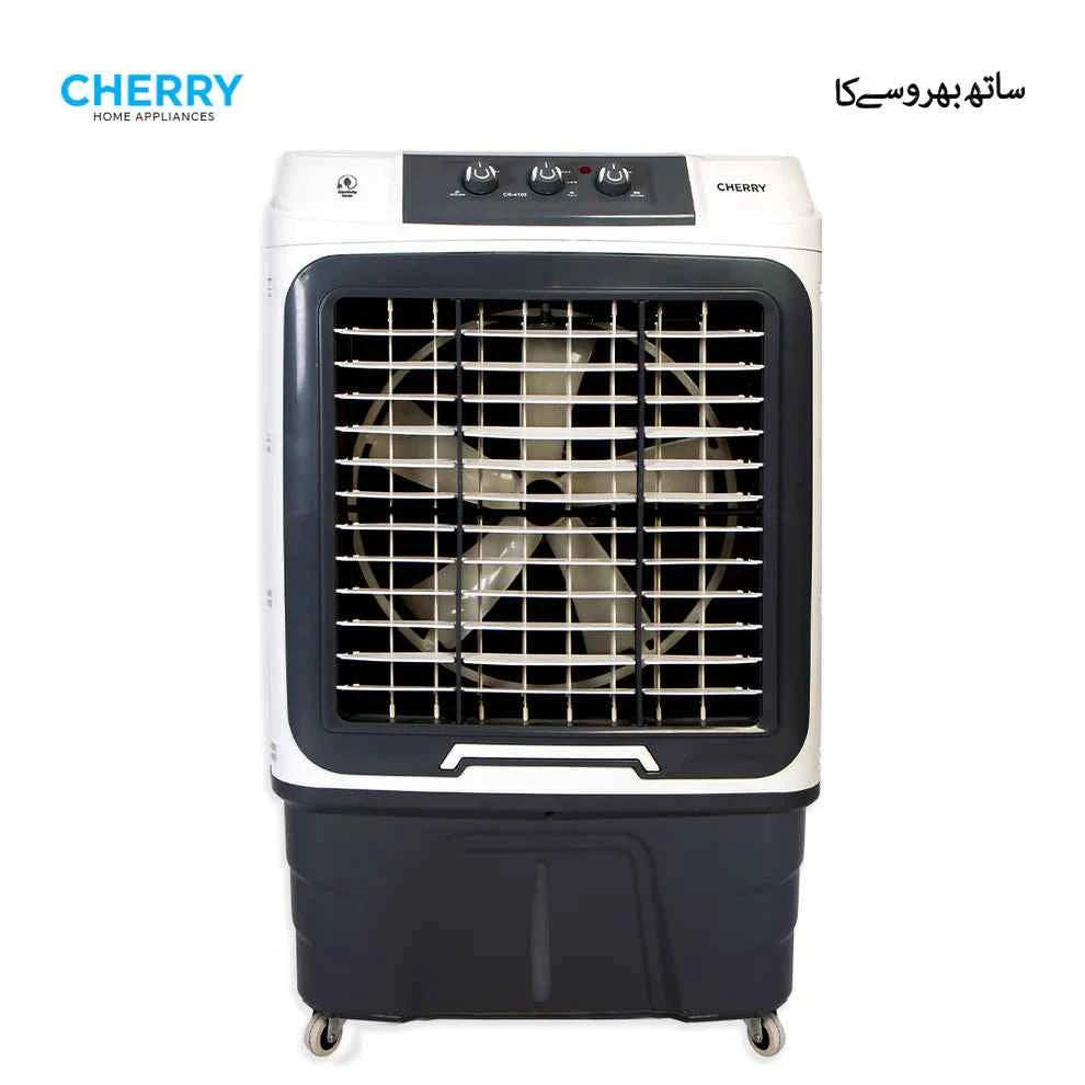 Cherry Room Air Cooler CR-4000 220 Volt 90 Liters Ice Box 6 Bottles Brand Warranty
