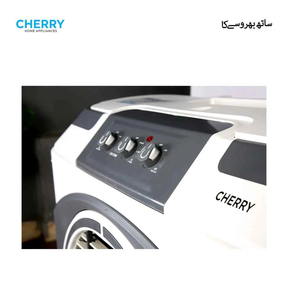 Cherry Room Air Cooler CR-5000 220 Volt 100 Liters Ice Box 6 Bottles Brand Warranty
