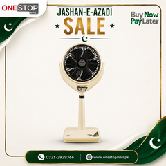 Pak Fan Louver Pedestal 14'' TCP/Standing Fan Pure Copper Without Remote Wire Brand Warranty