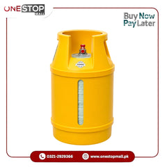 Global Fiber Cylinder 10KG with 3 Star Regulator in Pakistan
