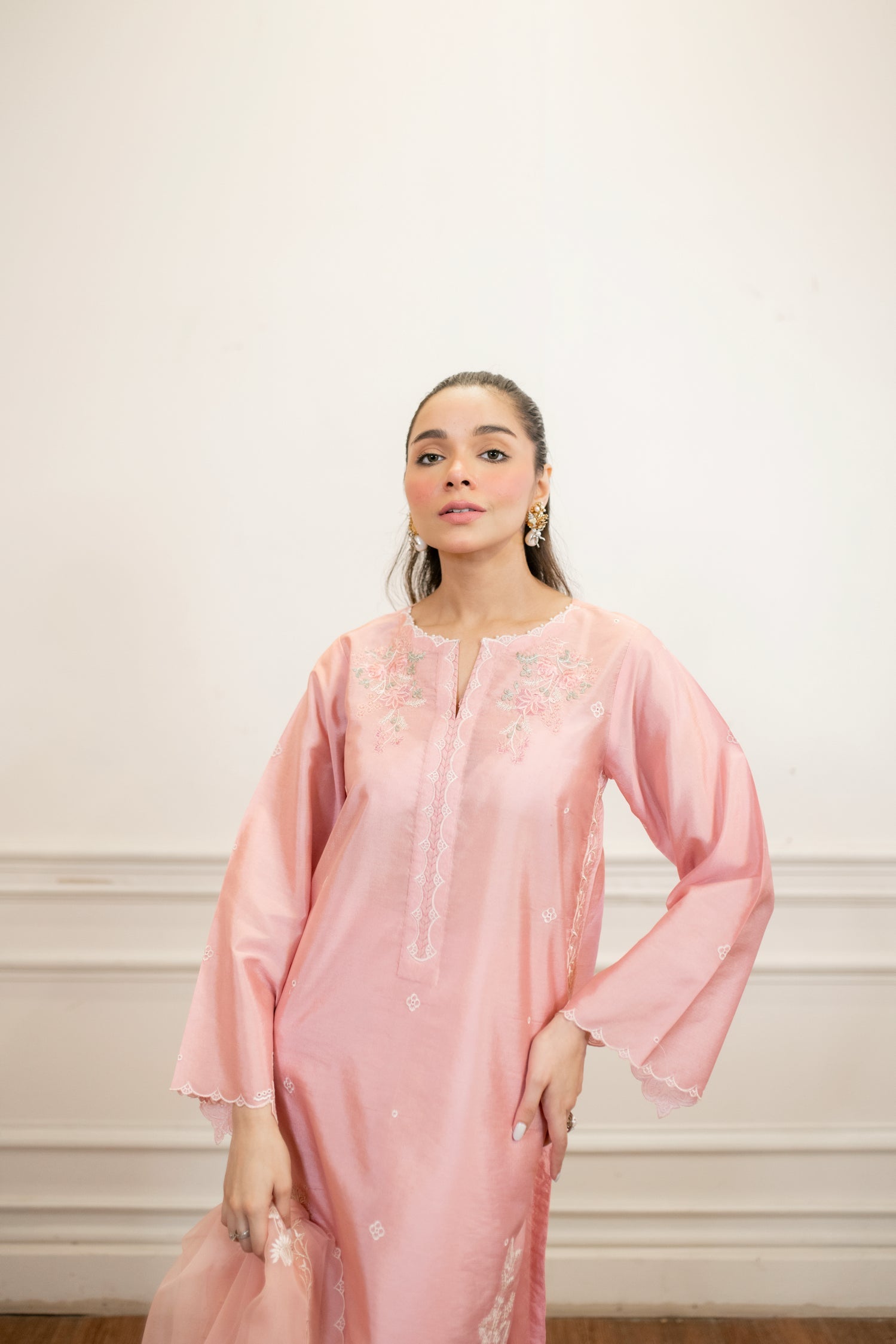 03 Piece Ready To Wear Embroidered Pret