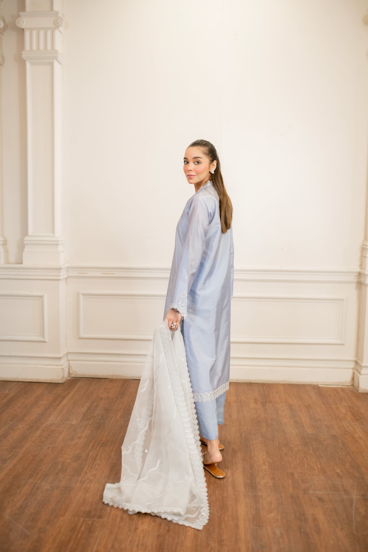 03 Piece Ready To Wear Embroidered Pret