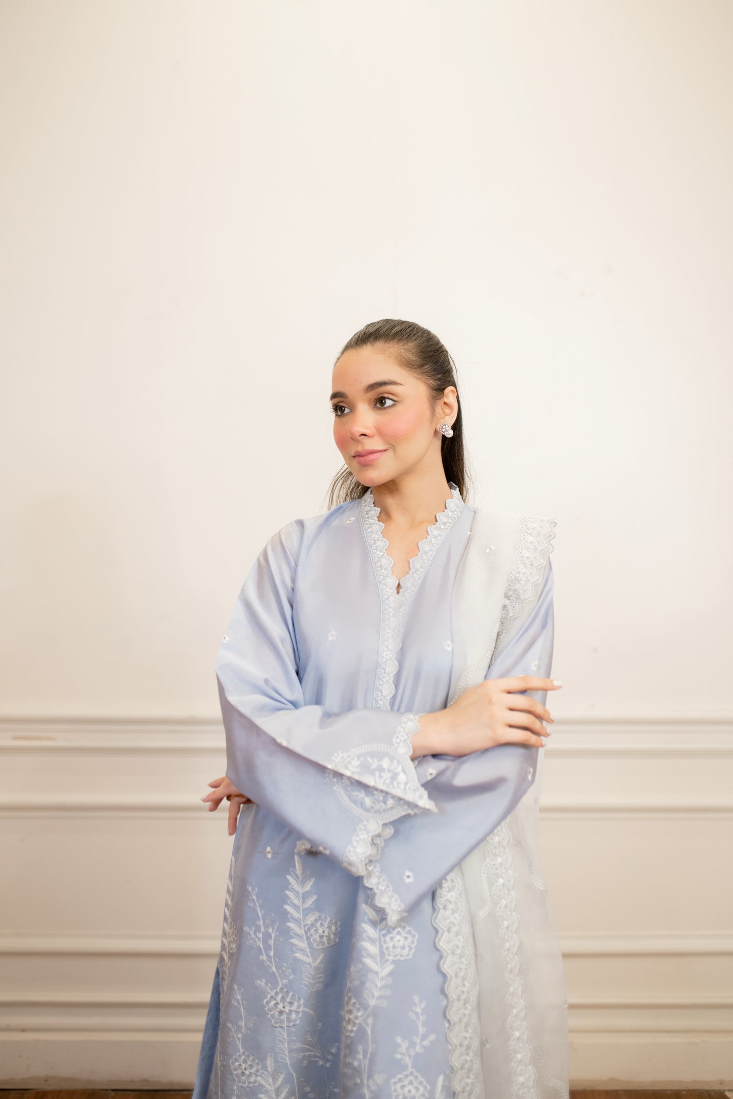 03 Piece Ready To Wear Embroidered Pret