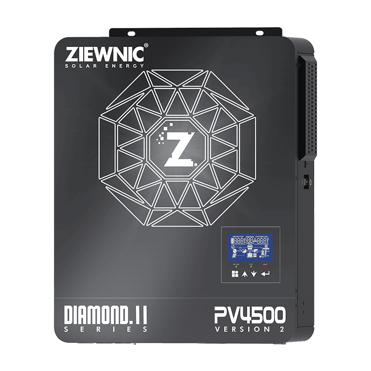 ZIEWNIC DIAMOND Solar Hybrid Inverter 6G 3.2KVA (PV4500) 100% Pure Sine Wave Solar Inverter 5 Years Brand Warranty