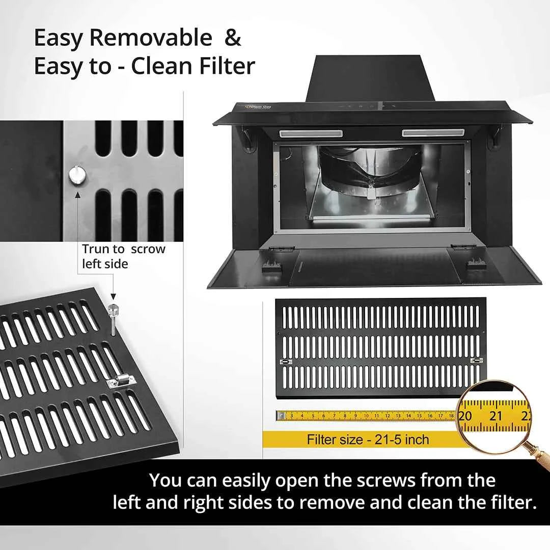 Glam Gas Range Hood | Strom| Kitchen Hood | Chimney