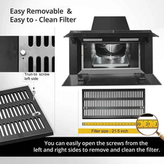 Glam Gas Range Hood | Strom| Kitchen Hood | Chimney