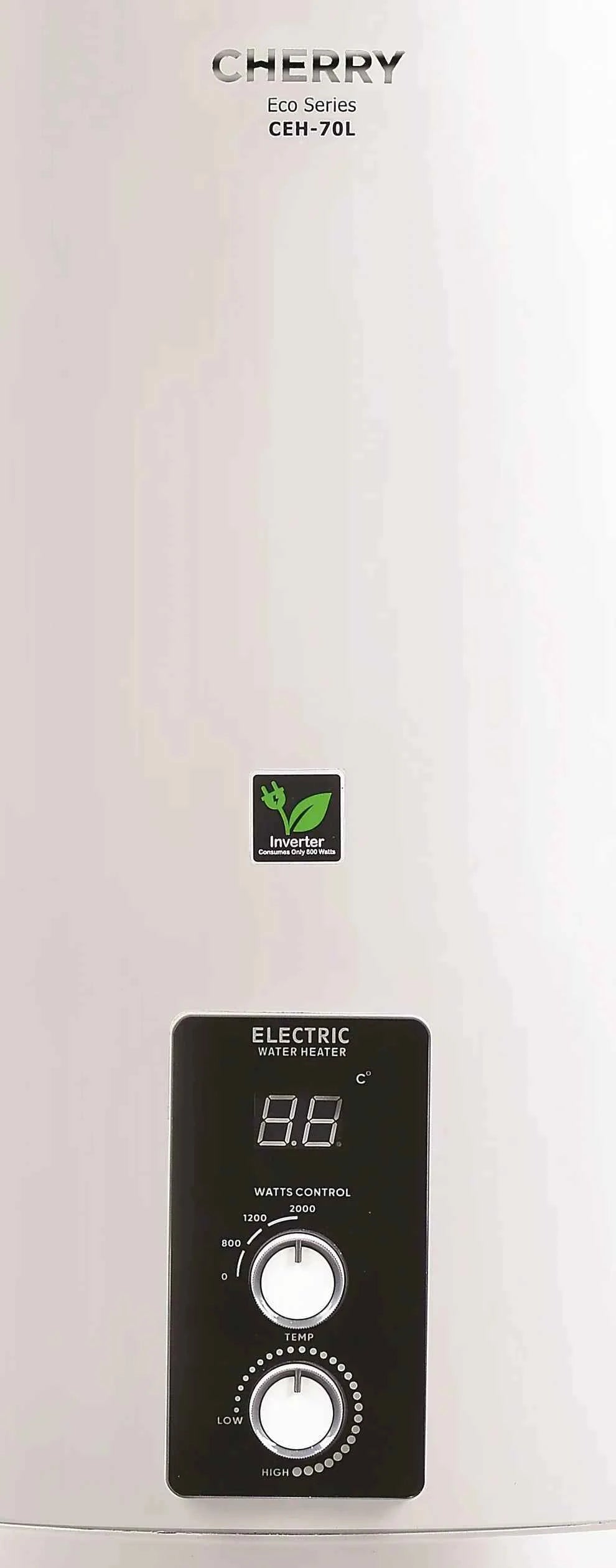 Cherry ECO Series CEH-70L Electric Water Heater Digital Watt Control & Temperature Control, Inverter Energy Saving Geyser (Copy)